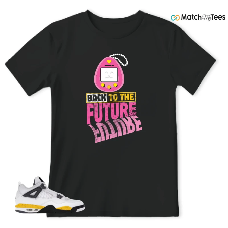 NIKE AIR JORDAN 4 RARE AIR TOUR YELLOW SNEAKER Matching Tees t-shirt