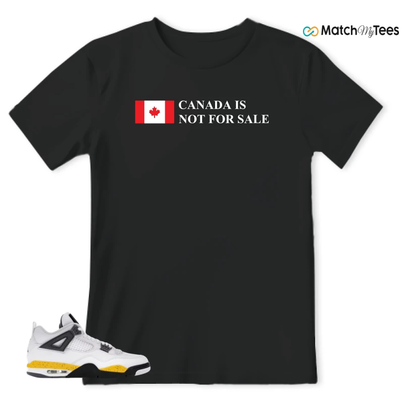 NIKE AIR JORDAN 4 RARE AIR TOUR YELLOW SNEAKER Matching Tees t-shirt