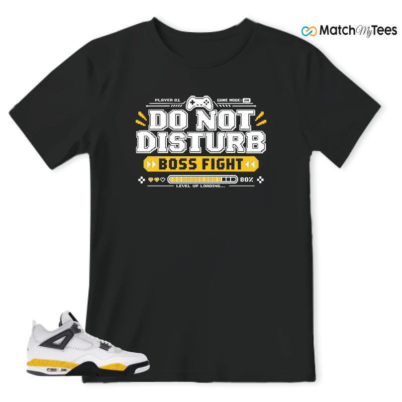 Do Not Distrub Black matching T-shirt T-shirt