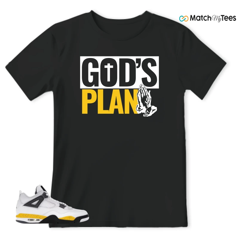 NIKE AIR JORDAN 4 RARE AIR TOUR YELLOW SNEAKER Matching Tees t-shirt