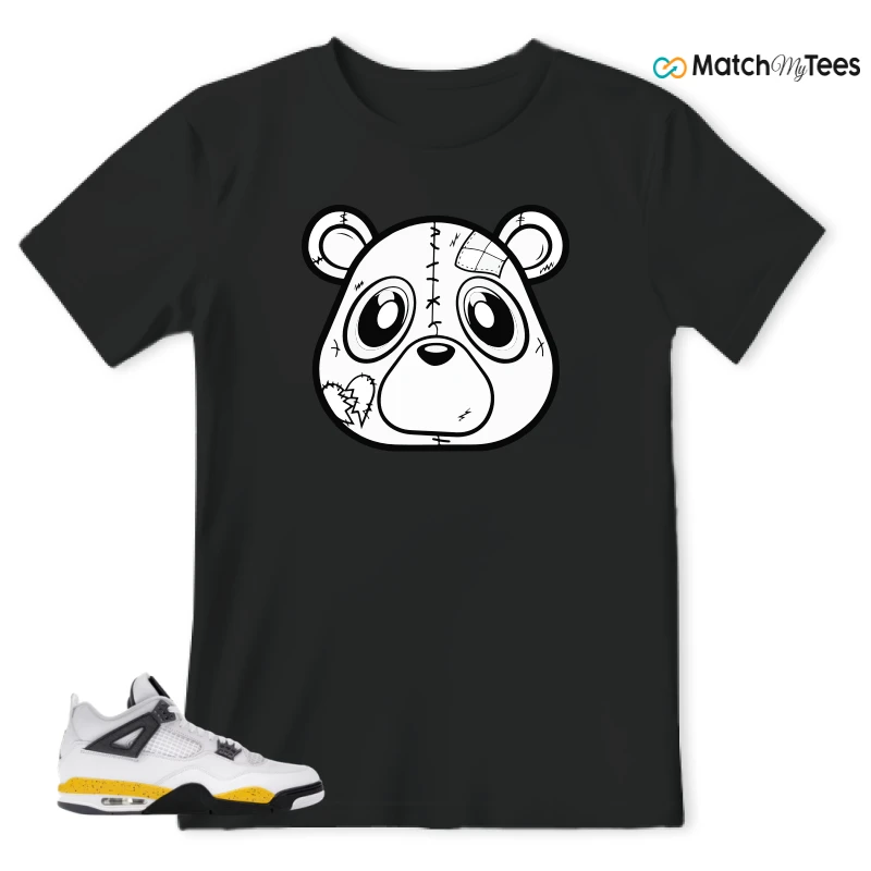 NIKE AIR JORDAN 4 RARE AIR TOUR YELLOW SNEAKER Matching Tees t-shirt