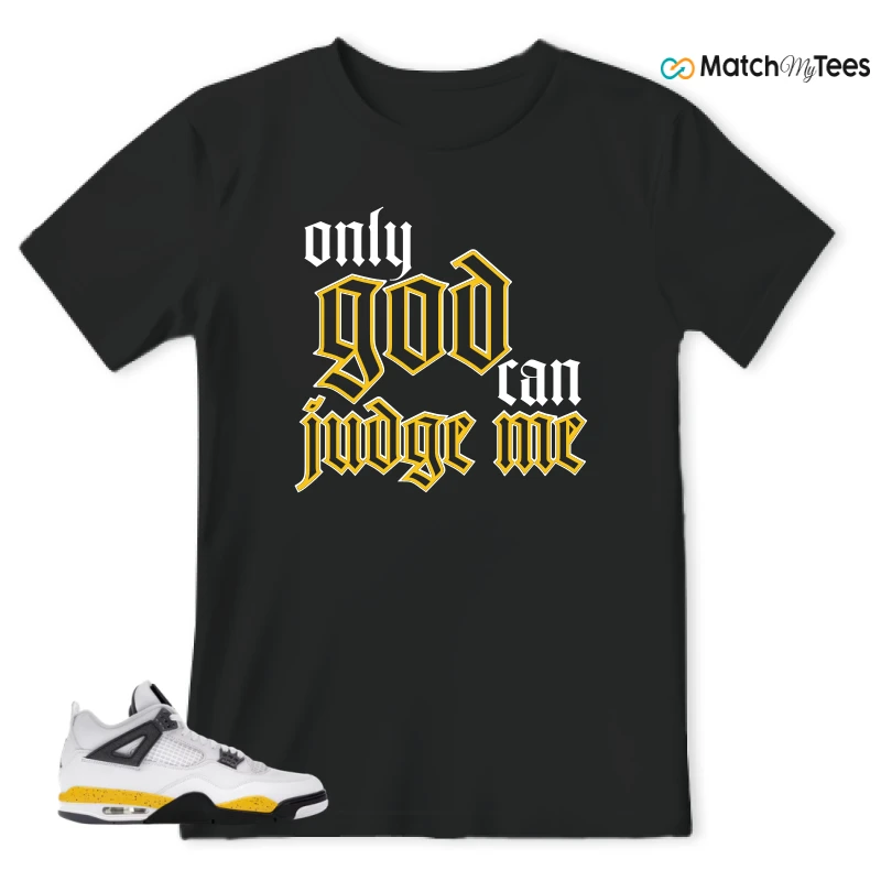 NIKE AIR JORDAN 4 RARE AIR TOUR YELLOW SNEAKER Matching Tees t-shirt