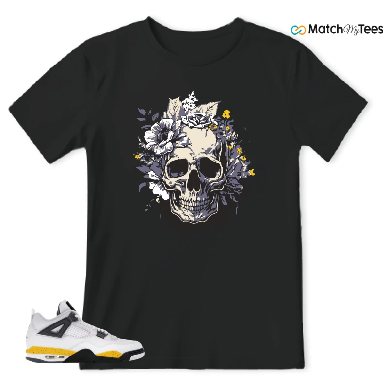 NIKE AIR JORDAN 4 RARE AIR TOUR YELLOW SNEAKER Matching Tees t-shirt