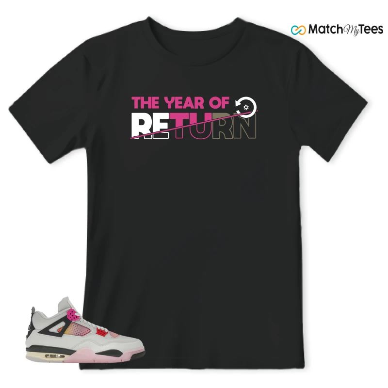 NIKE AIR JORDAN 4 RETRO COMIC SNEAKER Matching Tees t-shirt