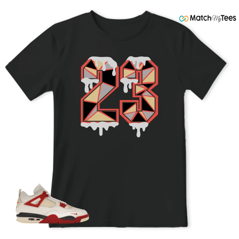 NIKE AIR JORDAN 4 RETRO OG NIGEL SYLVESTER X SP BRICK AFTER BRICK SNEAKER Matching Tees t-shirt