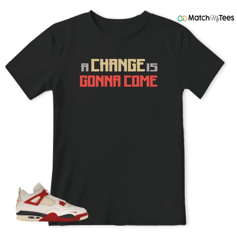 NIKE AIR JORDAN 4 RETRO OG NIGEL SYLVESTER X SP BRICK AFTER BRICK SNEAKER Matching Tees t-shirt