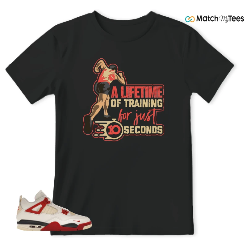 NIKE AIR JORDAN 4 RETRO OG NIGEL SYLVESTER X SP BRICK AFTER BRICK SNEAKER Matching Tees t-shirt