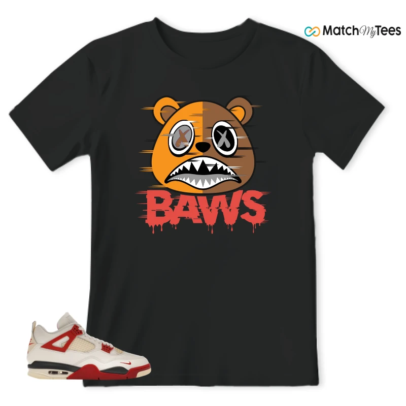NIKE AIR JORDAN 4 RETRO OG NIGEL SYLVESTER X SP BRICK AFTER BRICK SNEAKER Matching Tees t-shirt