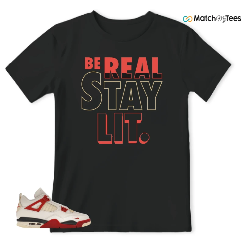 NIKE AIR JORDAN 4 RETRO OG NIGEL SYLVESTER X SP BRICK AFTER BRICK SNEAKER Matching Tees t-shirt