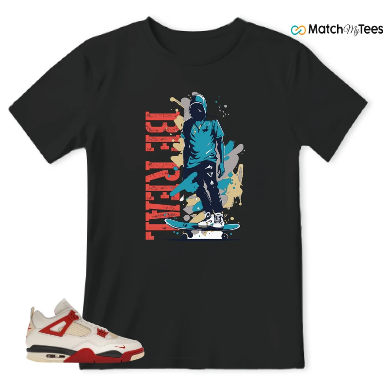NIKE AIR JORDAN 4 RETRO OG NIGEL SYLVESTER X SP BRICK AFTER BRICK SNEAKER Matching Tees t-shirt