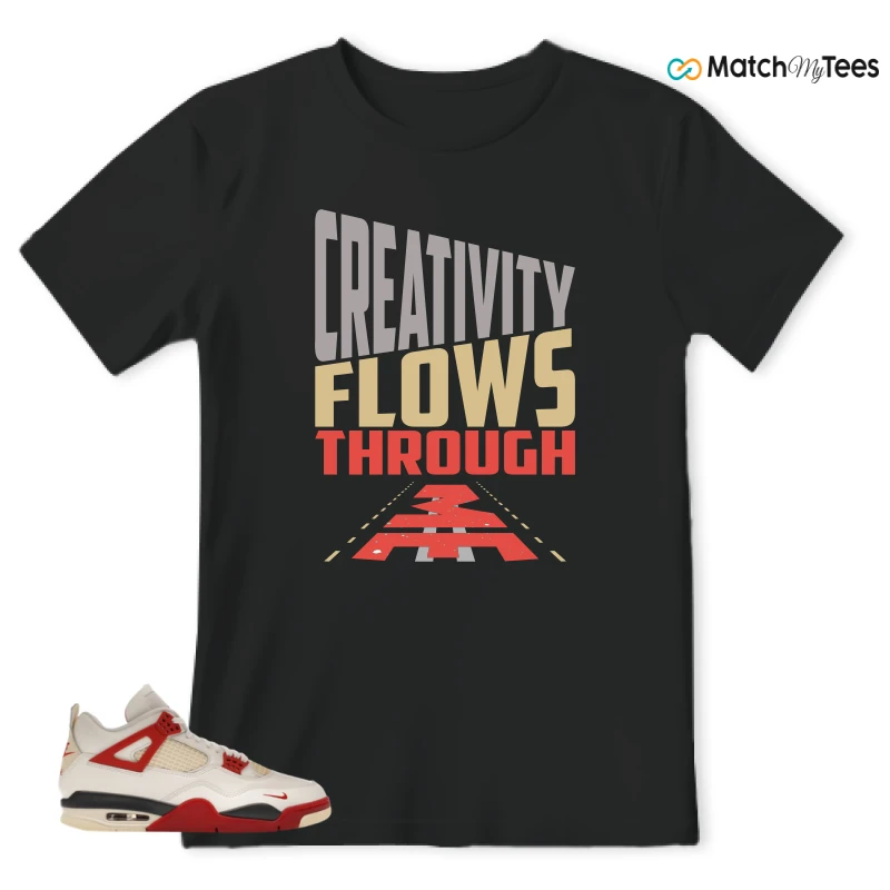 NIKE AIR JORDAN 4 RETRO OG NIGEL SYLVESTER X SP BRICK AFTER BRICK SNEAKER Matching Tees t-shirt