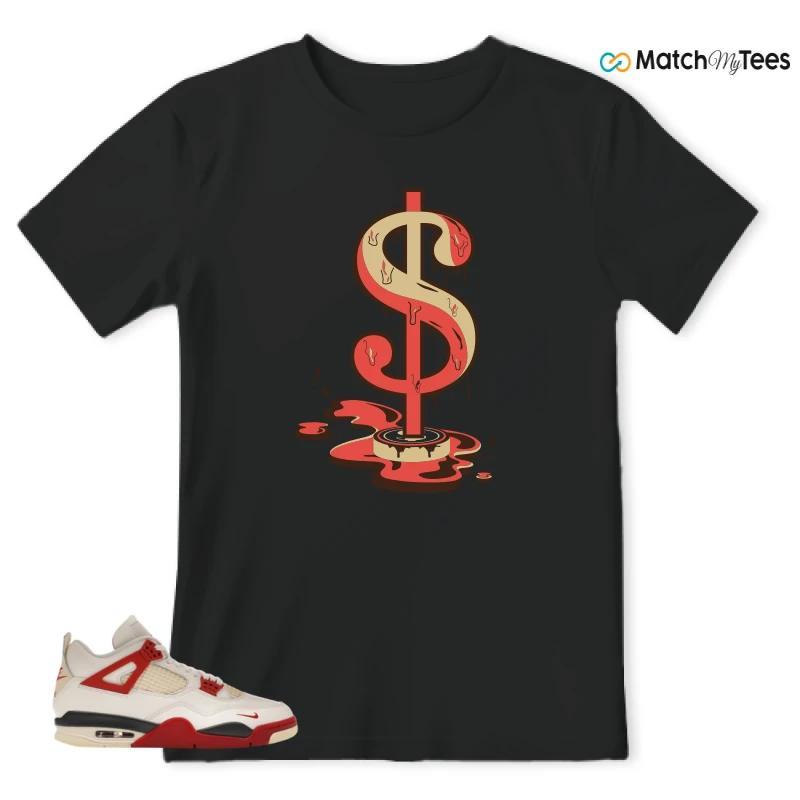 NIKE AIR JORDAN 4 RETRO OG NIGEL SYLVESTER X SP BRICK AFTER BRICK SNEAKER Matching Tees t-shirt