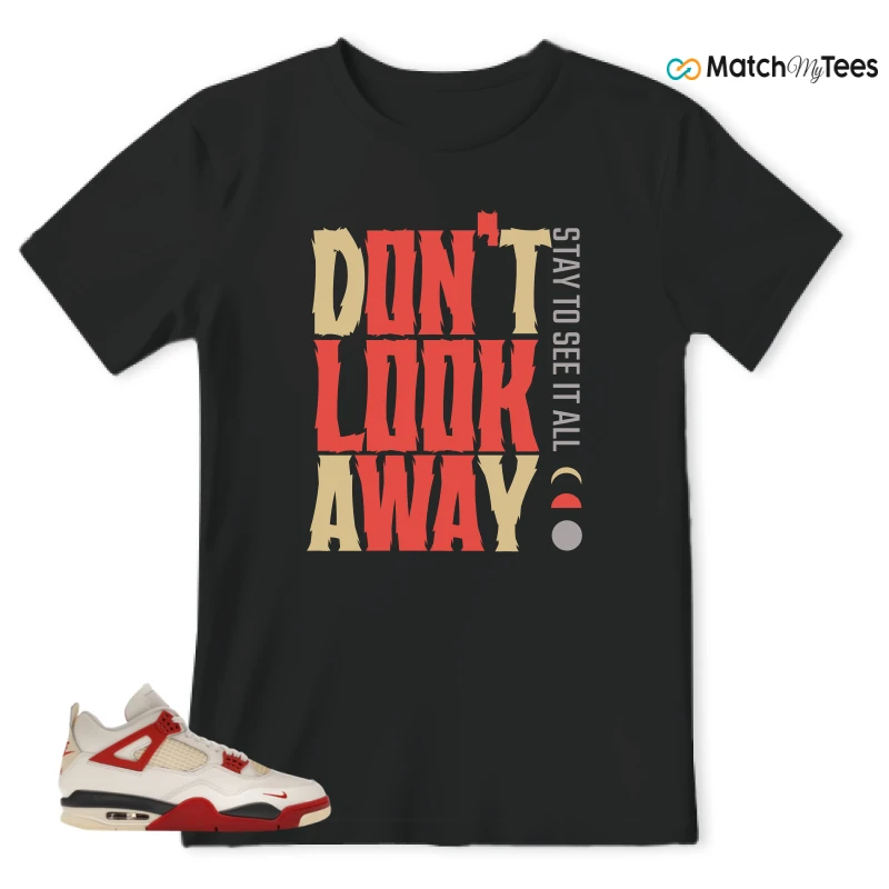 NIKE AIR JORDAN 4 RETRO OG NIGEL SYLVESTER X SP BRICK AFTER BRICK SNEAKER Matching Tees t-shirt