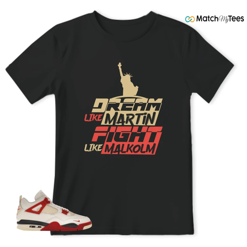 NIKE AIR JORDAN 4 RETRO OG NIGEL SYLVESTER X SP BRICK AFTER BRICK SNEAKER Matching Tees t-shirt