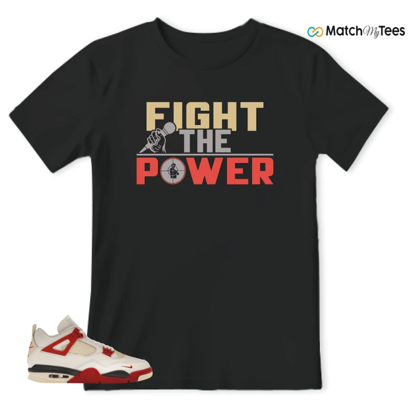 NIKE AIR JORDAN 4 RETRO OG NIGEL SYLVESTER X SP BRICK AFTER BRICK SNEAKER Matching Tees t-shirt