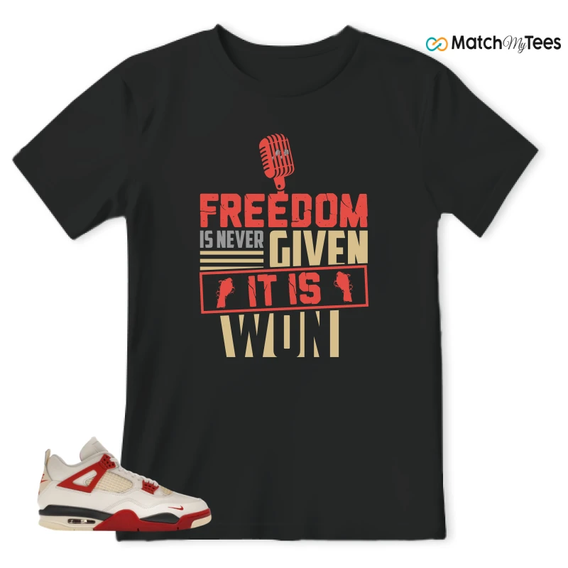 NIKE AIR JORDAN 4 RETRO OG NIGEL SYLVESTER X SP BRICK AFTER BRICK SNEAKER Matching Tees t-shirt