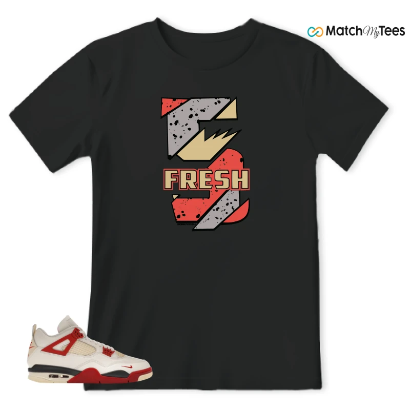 NIKE AIR JORDAN 4 RETRO OG NIGEL SYLVESTER X SP BRICK AFTER BRICK SNEAKER Matching Tees t-shirt