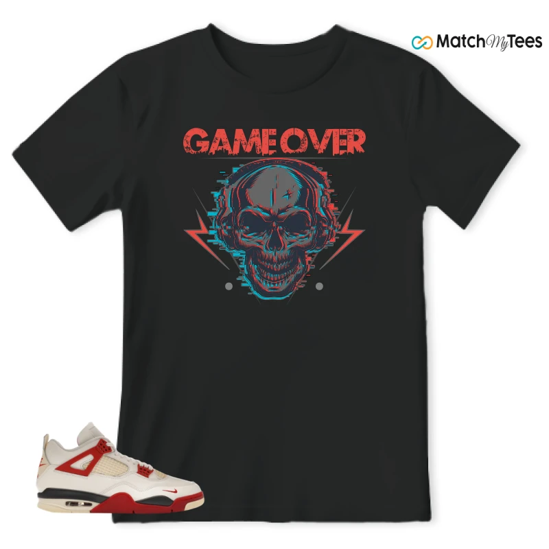 NIKE AIR JORDAN 4 RETRO OG NIGEL SYLVESTER X SP BRICK AFTER BRICK SNEAKER Matching Tees t-shirt