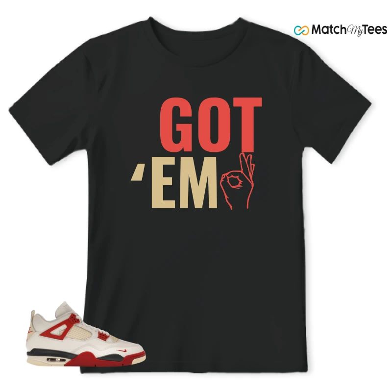 NIKE AIR JORDAN 4 RETRO OG NIGEL SYLVESTER X SP BRICK AFTER BRICK SNEAKER Matching Tees t-shirt