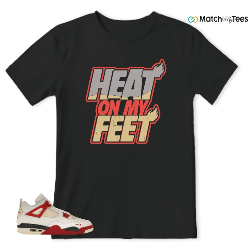 NIKE AIR JORDAN 4 RETRO OG NIGEL SYLVESTER X SP BRICK AFTER BRICK SNEAKER Matching Tees t-shirt