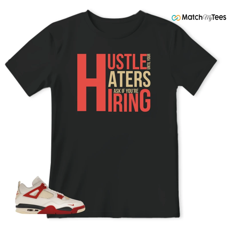 NIKE AIR JORDAN 4 RETRO OG NIGEL SYLVESTER X SP BRICK AFTER BRICK SNEAKER Matching Tees t-shirt