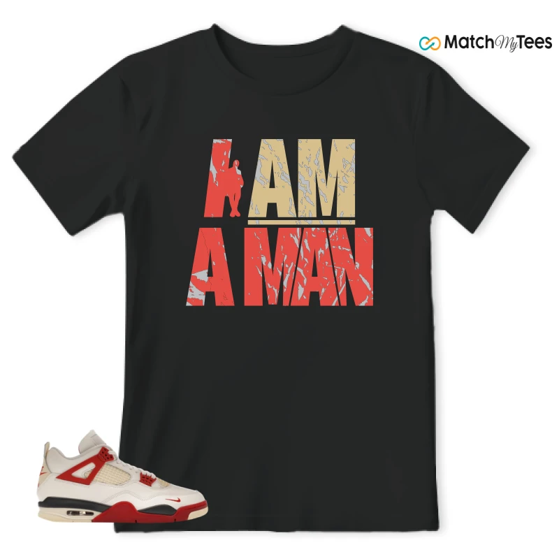NIKE AIR JORDAN 4 RETRO OG NIGEL SYLVESTER X SP BRICK AFTER BRICK SNEAKER Matching Tees t-shirt