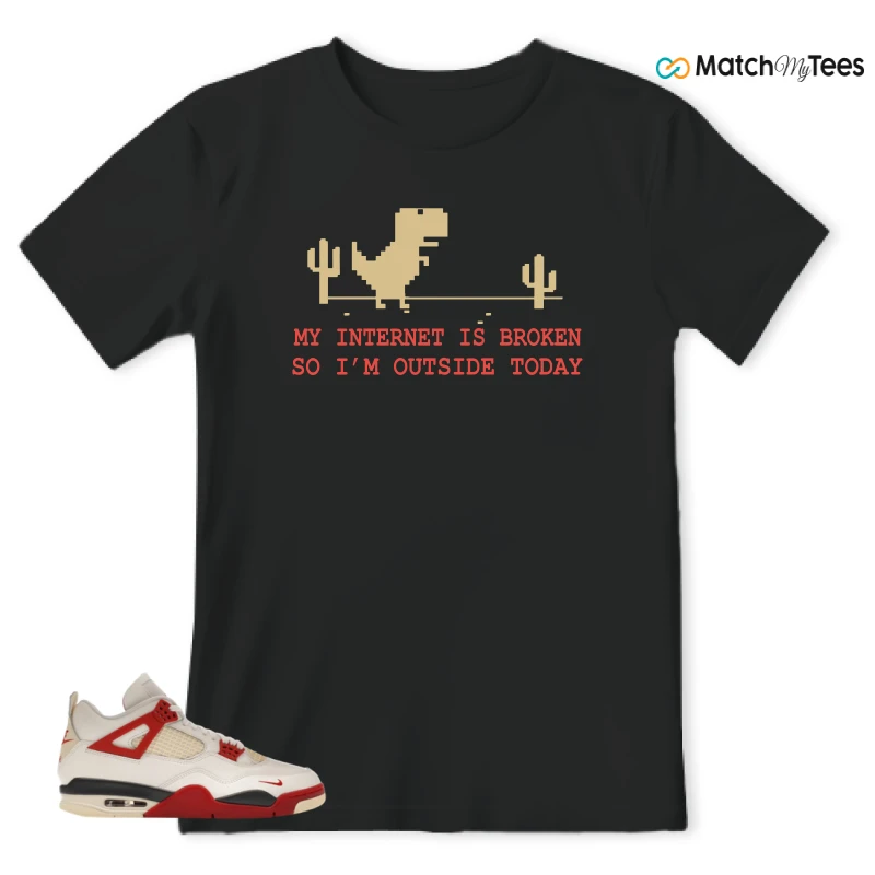 NIKE AIR JORDAN 4 RETRO OG NIGEL SYLVESTER X SP BRICK AFTER BRICK SNEAKER Matching Tees t-shirt