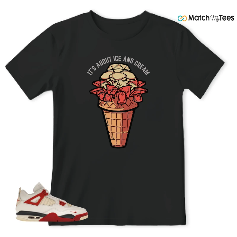 NIKE AIR JORDAN 4 RETRO OG NIGEL SYLVESTER X SP BRICK AFTER BRICK SNEAKER Matching Tees t-shirt