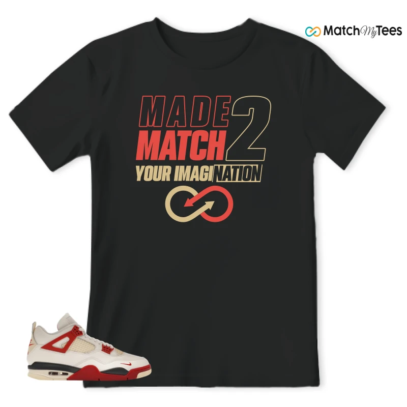 NIKE AIR JORDAN 4 RETRO OG NIGEL SYLVESTER X SP BRICK AFTER BRICK SNEAKER Matching Tees t-shirt