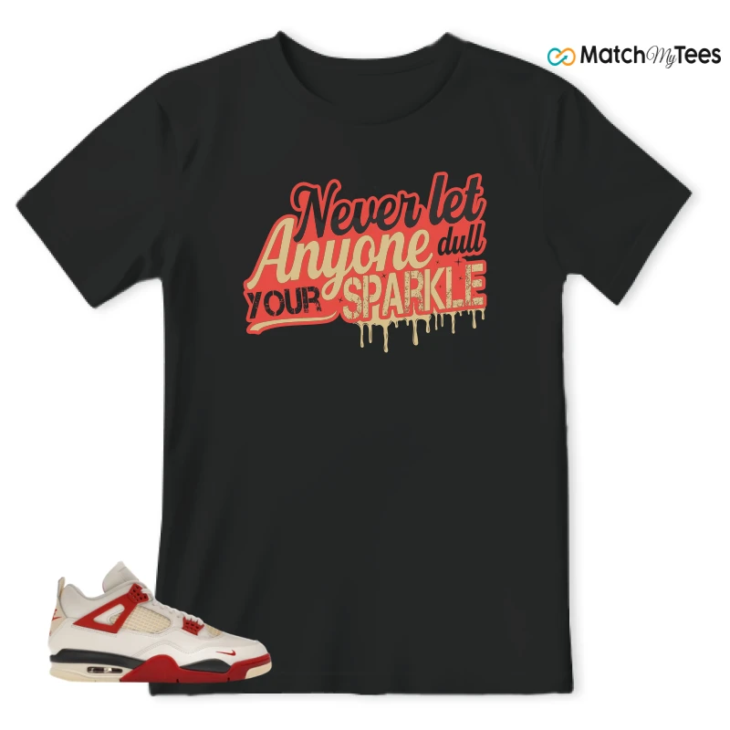 NIKE AIR JORDAN 4 RETRO OG NIGEL SYLVESTER X SP BRICK AFTER BRICK SNEAKER Matching Tees t-shirt