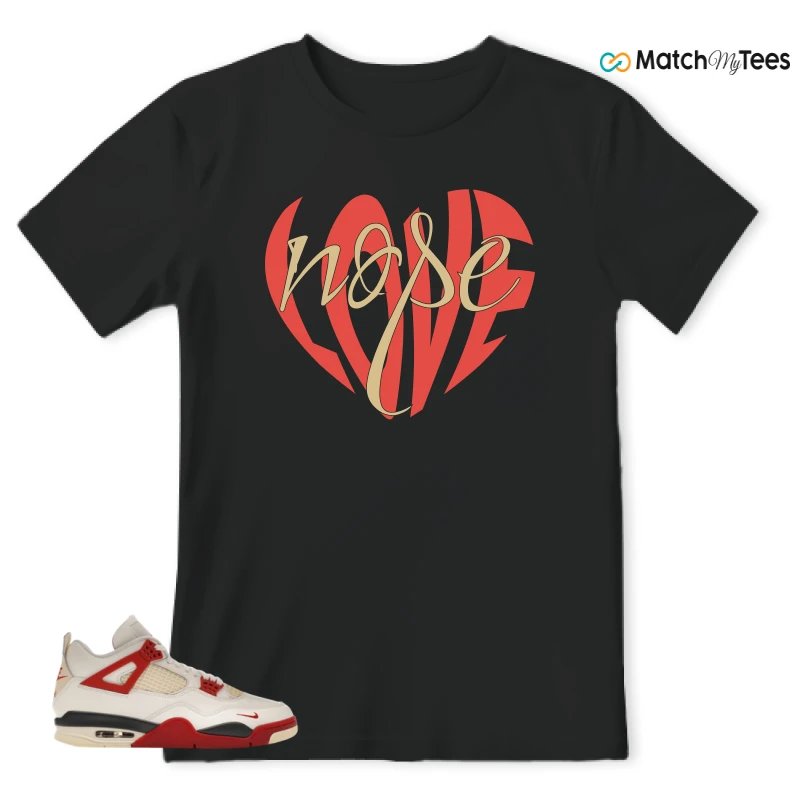 NIKE AIR JORDAN 4 RETRO OG NIGEL SYLVESTER X SP BRICK AFTER BRICK SNEAKER Matching Tees t-shirt