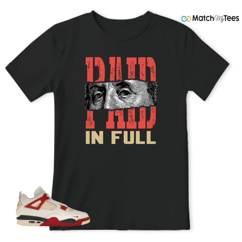 NIKE AIR JORDAN 4 RETRO OG NIGEL SYLVESTER X SP BRICK AFTER BRICK SNEAKER Matching Tees t-shirt