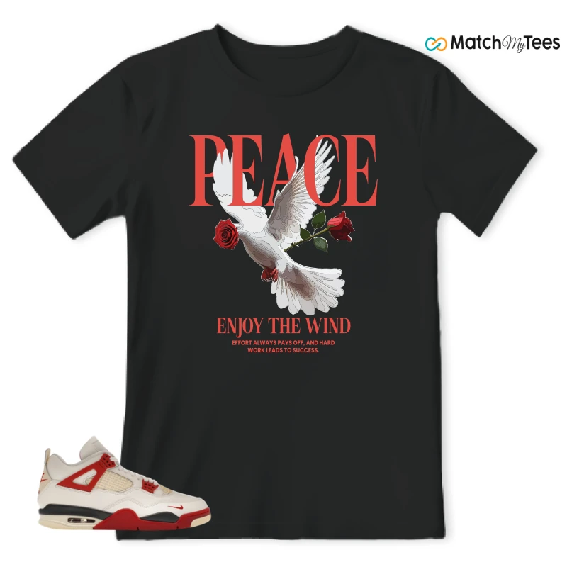 NIKE AIR JORDAN 4 RETRO OG NIGEL SYLVESTER X SP BRICK AFTER BRICK SNEAKER Matching Tees t-shirt