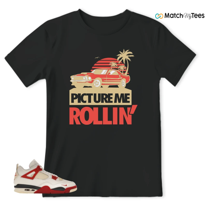 NIKE AIR JORDAN 4 RETRO OG NIGEL SYLVESTER X SP BRICK AFTER BRICK SNEAKER Matching Tees t-shirt