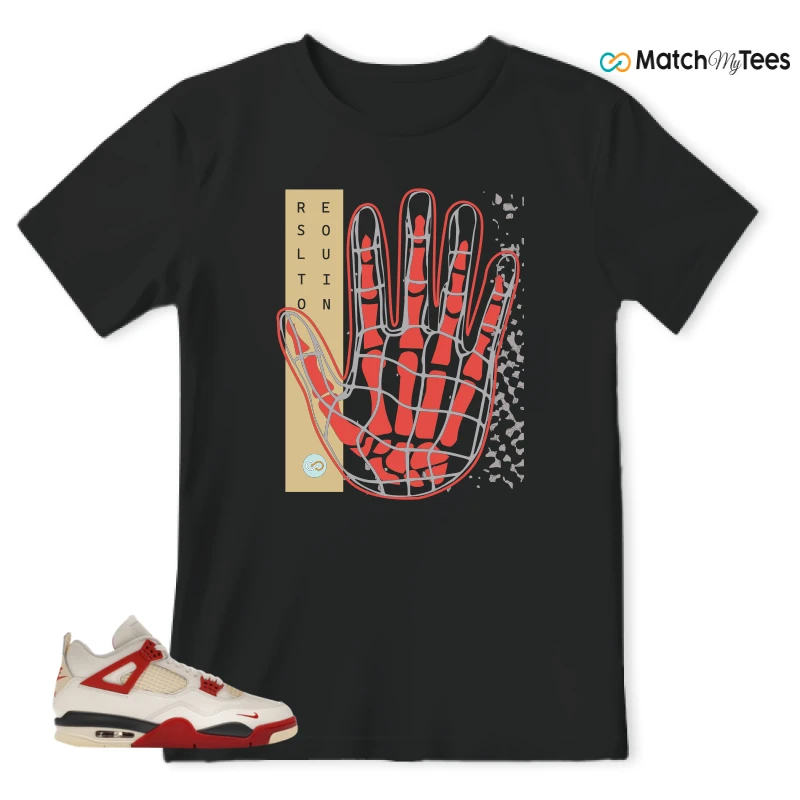 NIKE AIR JORDAN 4 RETRO OG NIGEL SYLVESTER X SP BRICK AFTER BRICK SNEAKER Matching Tees t-shirt