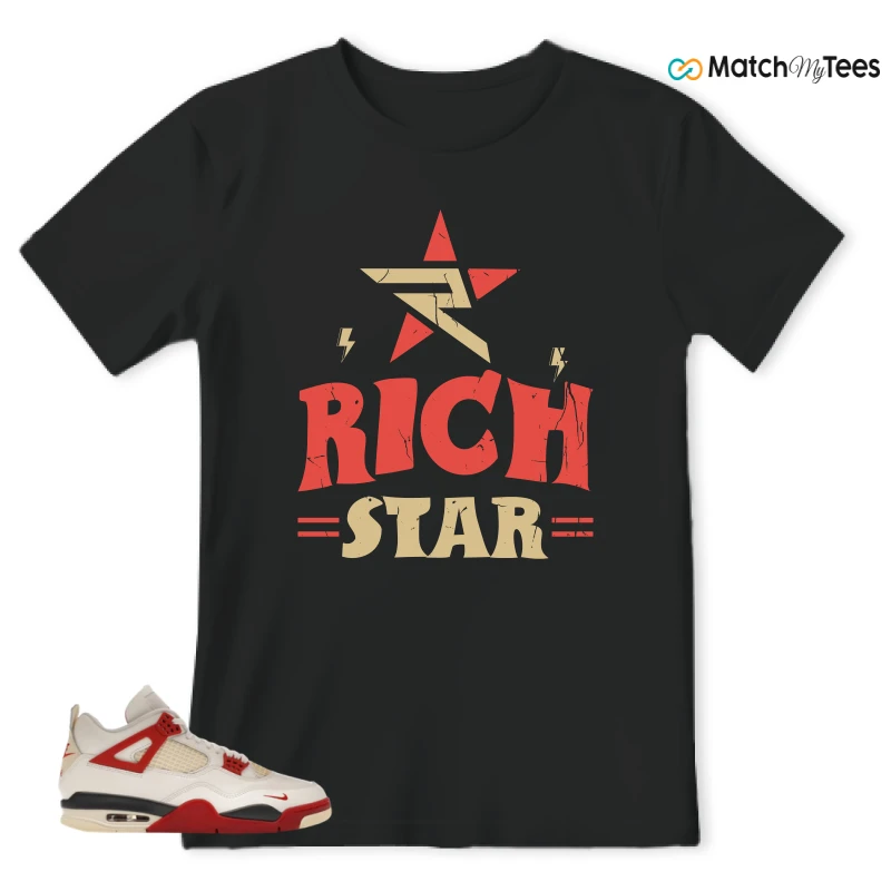 NIKE AIR JORDAN 4 RETRO OG NIGEL SYLVESTER X SP BRICK AFTER BRICK SNEAKER Matching Tees t-shirt