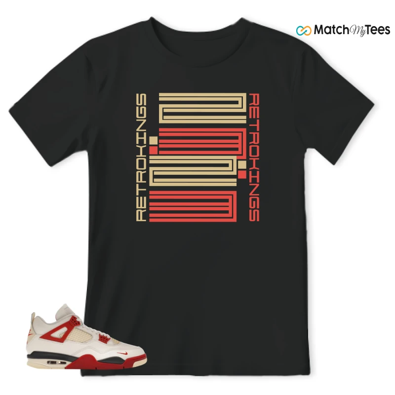 NIKE AIR JORDAN 4 RETRO OG NIGEL SYLVESTER X SP BRICK AFTER BRICK SNEAKER Matching Tees t-shirt