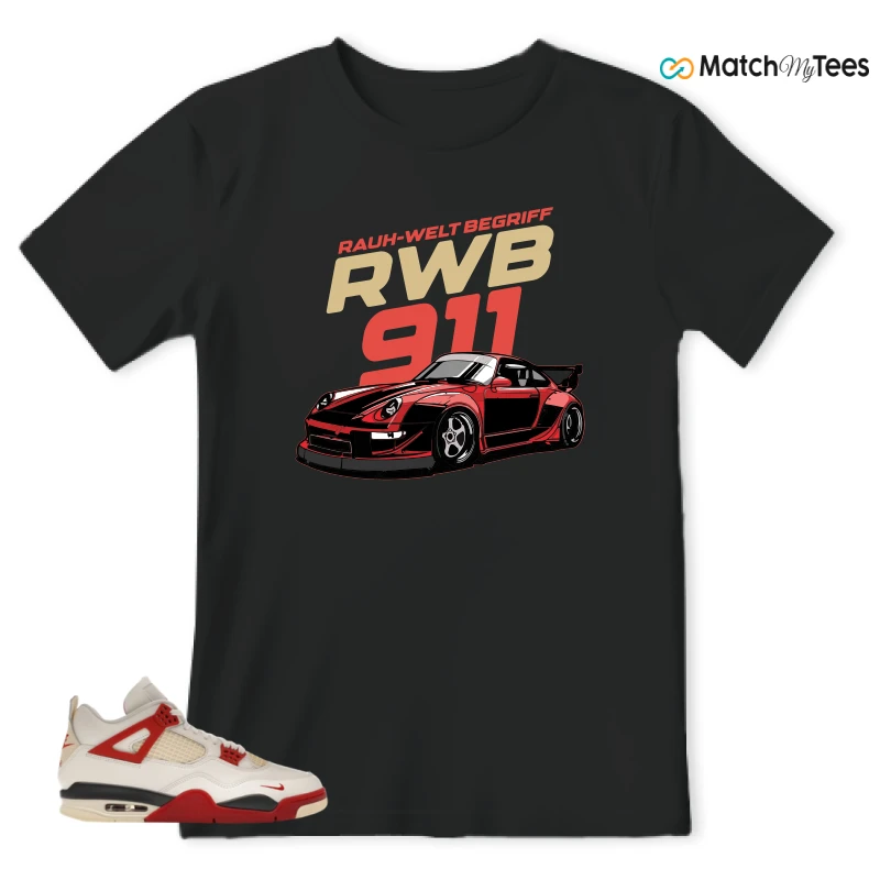 NIKE AIR JORDAN 4 RETRO OG NIGEL SYLVESTER X SP BRICK AFTER BRICK SNEAKER Matching Tees t-shirt