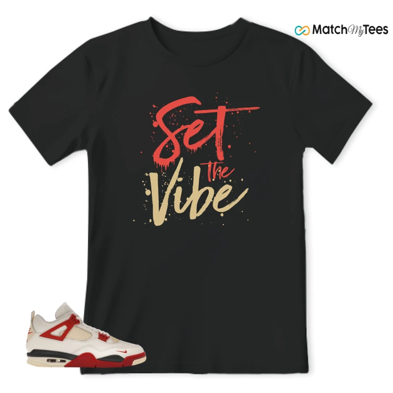 NIKE AIR JORDAN 4 RETRO OG NIGEL SYLVESTER X SP BRICK AFTER BRICK SNEAKER Matching Tees t-shirt