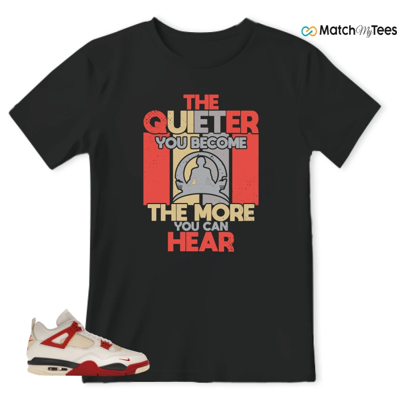 NIKE AIR JORDAN 4 RETRO OG NIGEL SYLVESTER X SP BRICK AFTER BRICK SNEAKER Matching Tees t-shirt