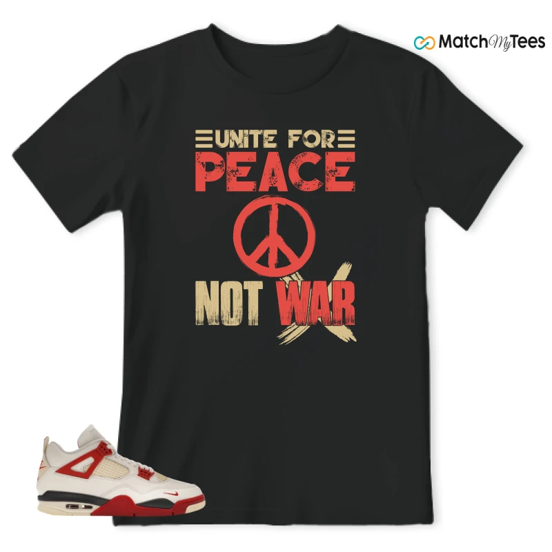 NIKE AIR JORDAN 4 RETRO OG NIGEL SYLVESTER X SP BRICK AFTER BRICK SNEAKER Matching Tees t-shirt