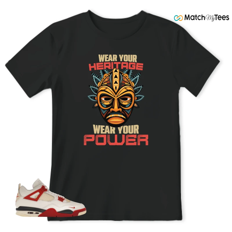 NIKE AIR JORDAN 4 RETRO OG NIGEL SYLVESTER X SP BRICK AFTER BRICK SNEAKER Matching Tees t-shirt