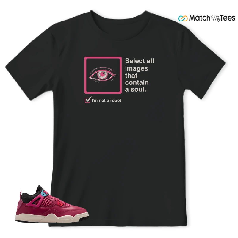 NIKE AIR JORDAN 4 RETRO SHE'S A STAR SNEAKER Matching Tees t-shirt