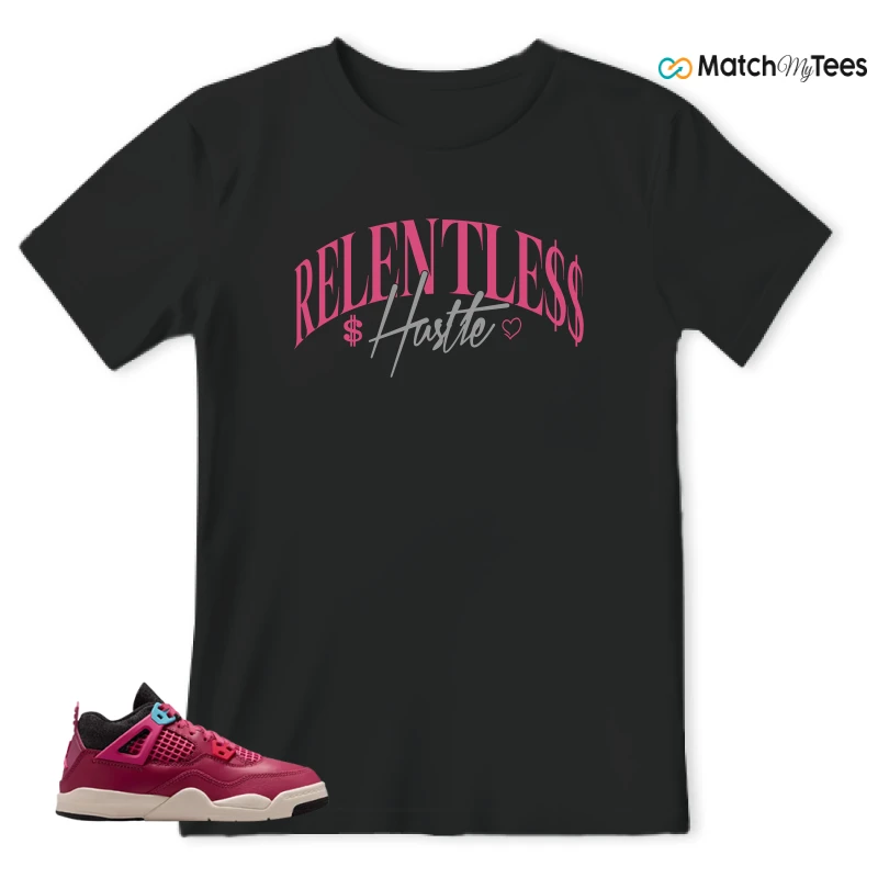 NIKE AIR JORDAN 4 RETRO SHE'S A STAR SNEAKER Matching Tees t-shirt