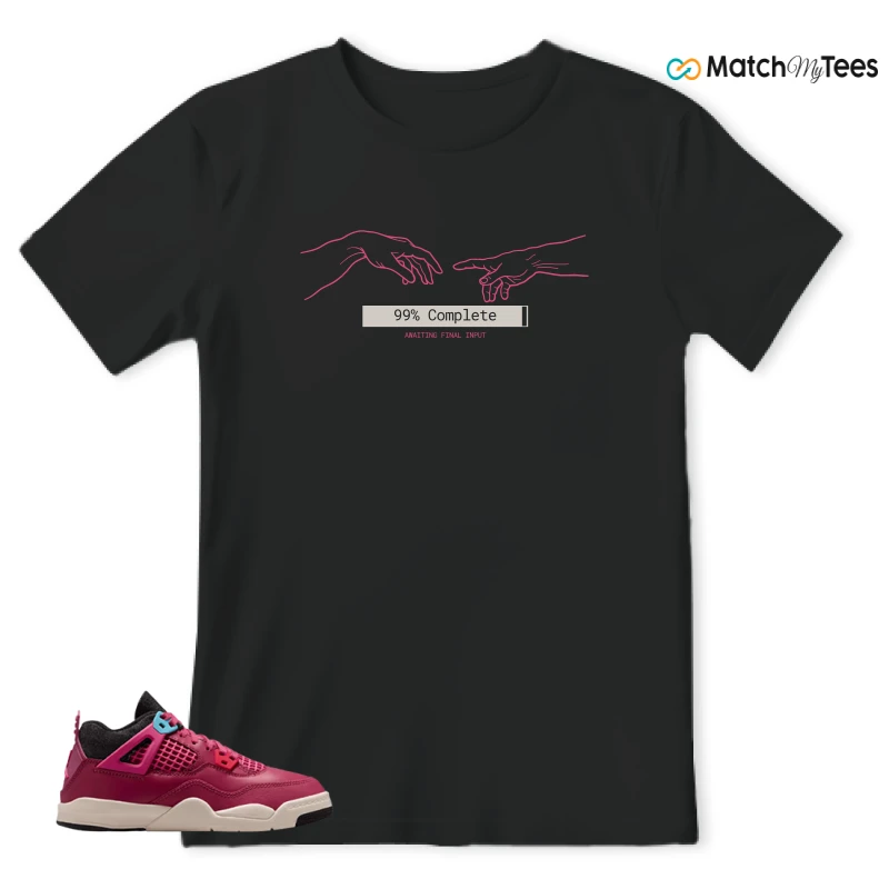 NIKE AIR JORDAN 4 RETRO SHE'S A STAR SNEAKER Matching Tees t-shirt