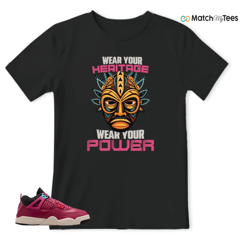 NIKE AIR JORDAN 4 RETRO SHE'S A STAR SNEAKER Matching Tees t-shirt