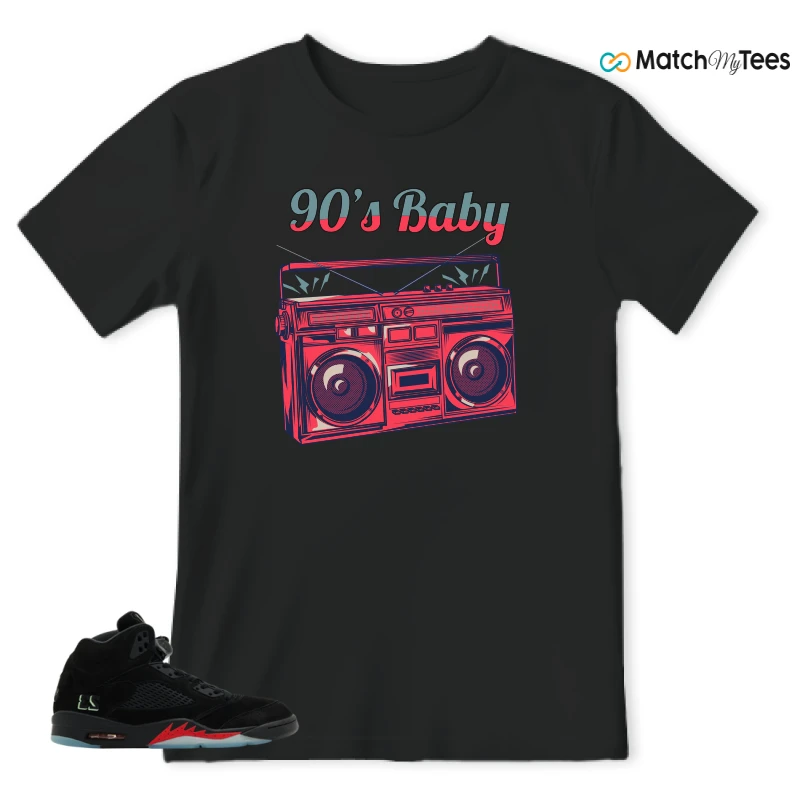 NIKE AIR JORDAN 5 RETRO HALLOWEEN SNEAKER Matching Tees t-shirt