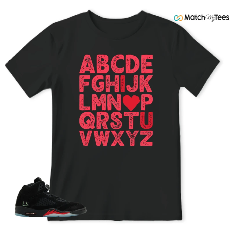 NIKE AIR JORDAN 5 RETRO HALLOWEEN SNEAKER Matching Tees t-shirt