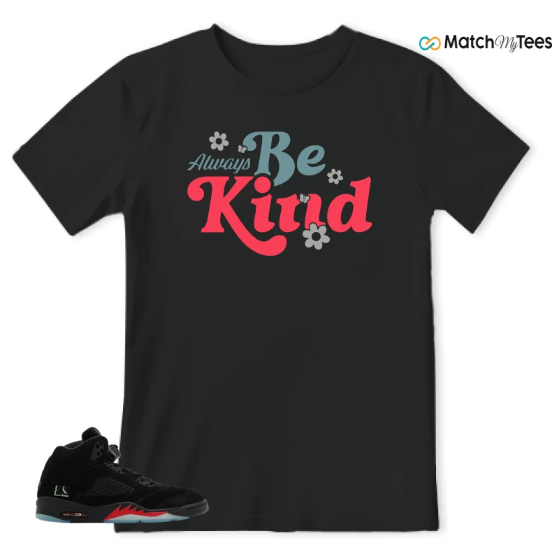 NIKE AIR JORDAN 5 RETRO HALLOWEEN SNEAKER Matching Tees t-shirt