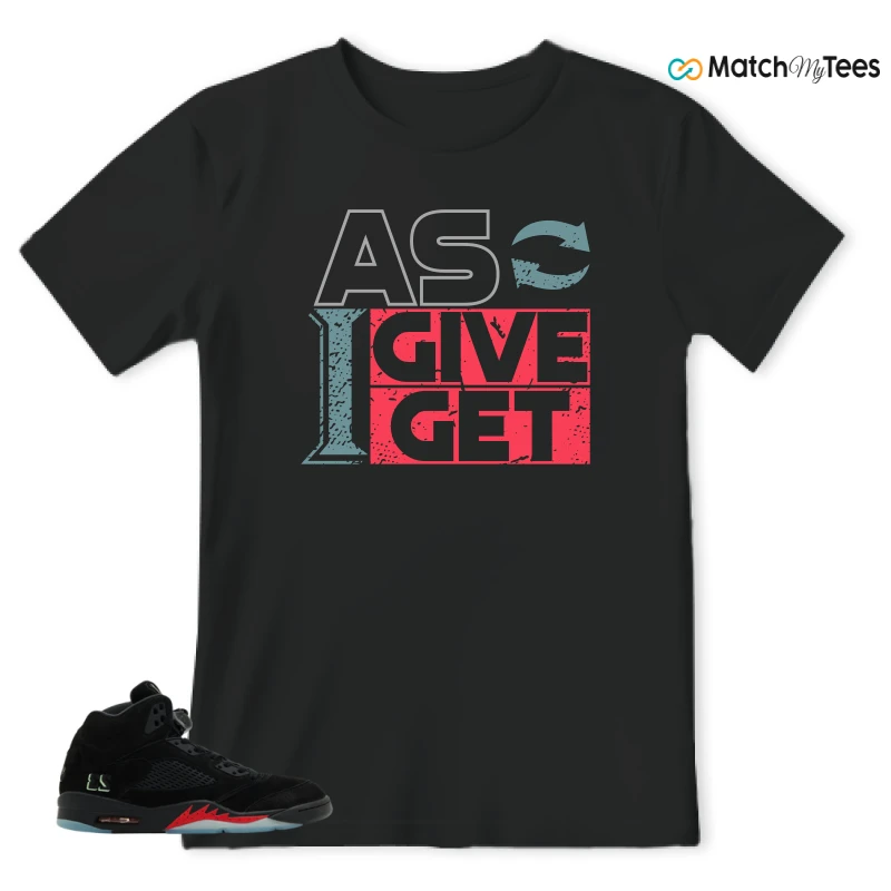 NIKE AIR JORDAN 5 RETRO HALLOWEEN SNEAKER Matching Tees t-shirt